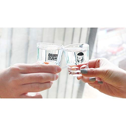 Amazon.co.jp: 梨泰院（イテウォン）クラス柄焼酎グラス2個付き